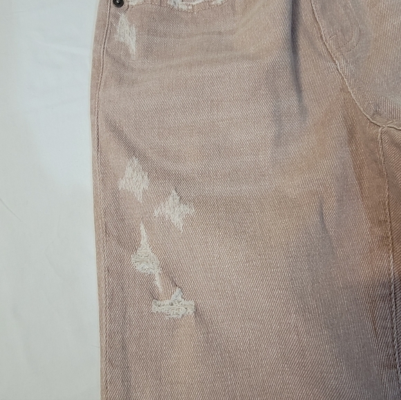 PISTOLA 27-IN Blush Mid Rise Skinny Distressed denim jean with whiskering - Picture 7 of 12